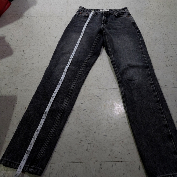 Topshop | Classic Black Women's Mom Jeans - Picture 9 of 10